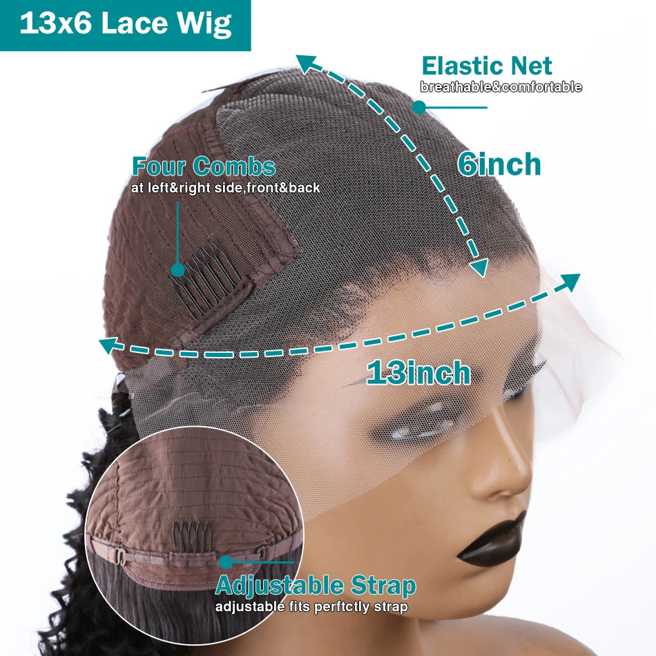 Mossily Brazilian Lace Front Wig 100 Percent Human Hair