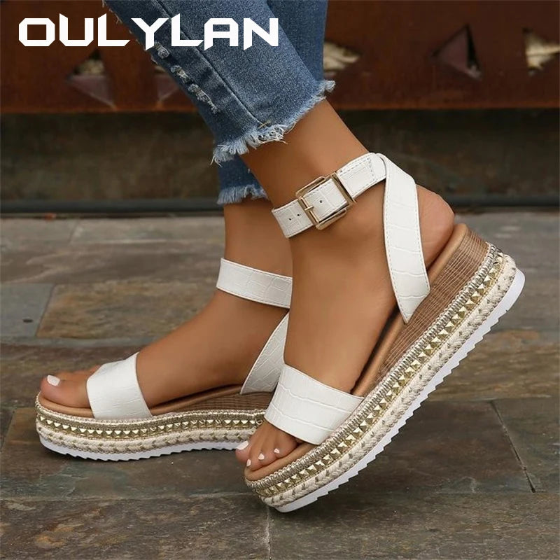 Womens Platform Sandals by Brand High Quality Casual Footwear