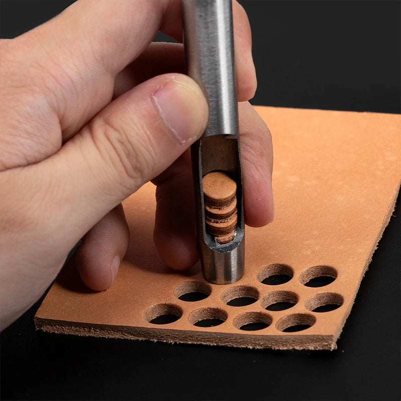 Hollow Punch Set for Leather Craft and Fabric Projects