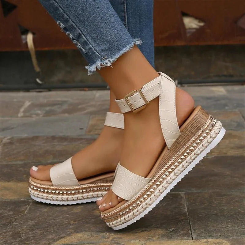 Womens Platform Sandals by Brand High Quality Casual Footwear
