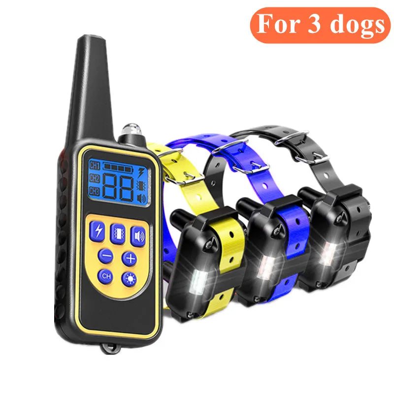 Digital Dog Training Collar with Remote Control and LCD Display