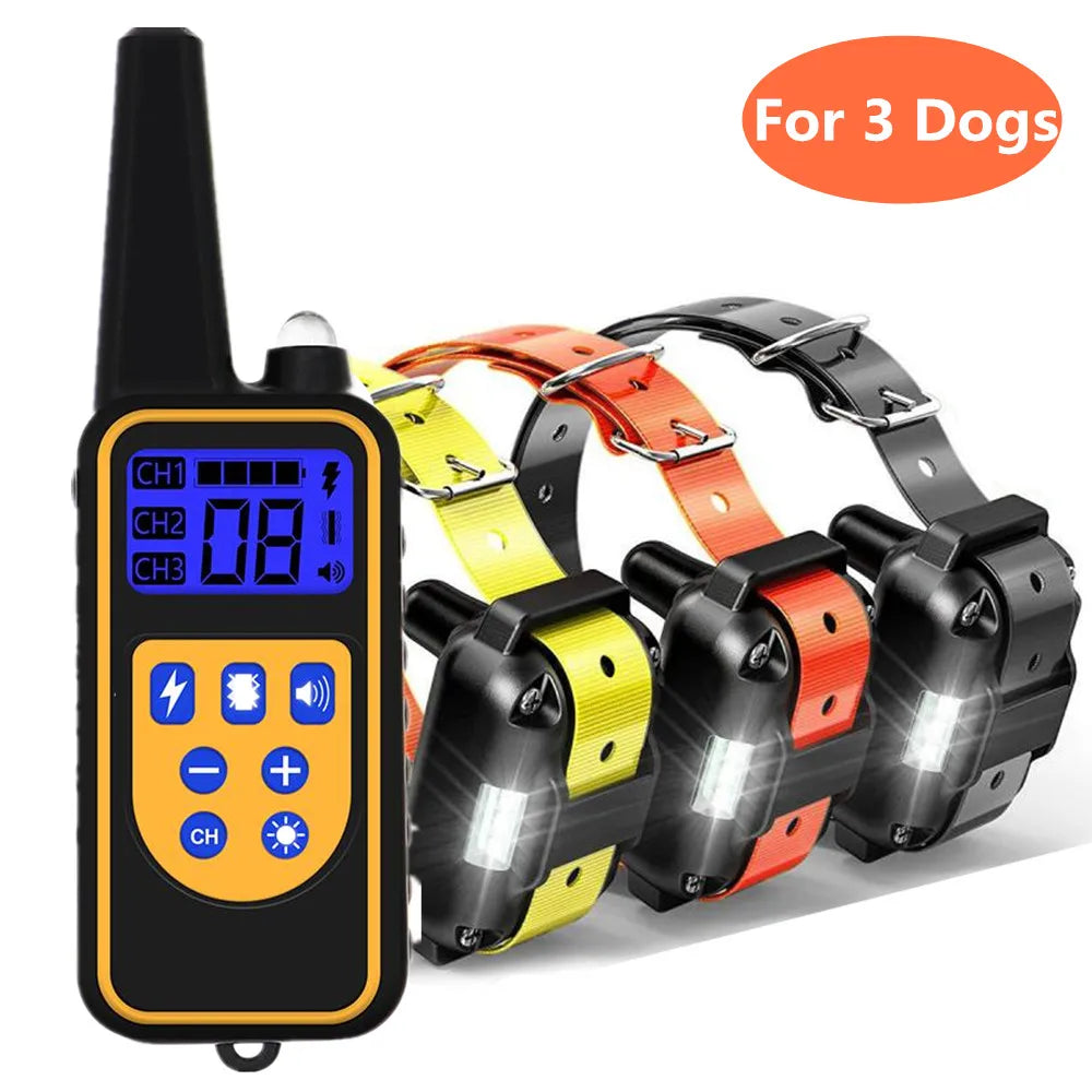 Digital Dog Training Collar with Remote Control and LCD Display
