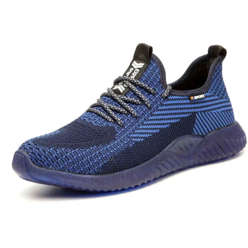 SUADEX Men's Steel Toe Safety Work Shoes Puncture Resistant