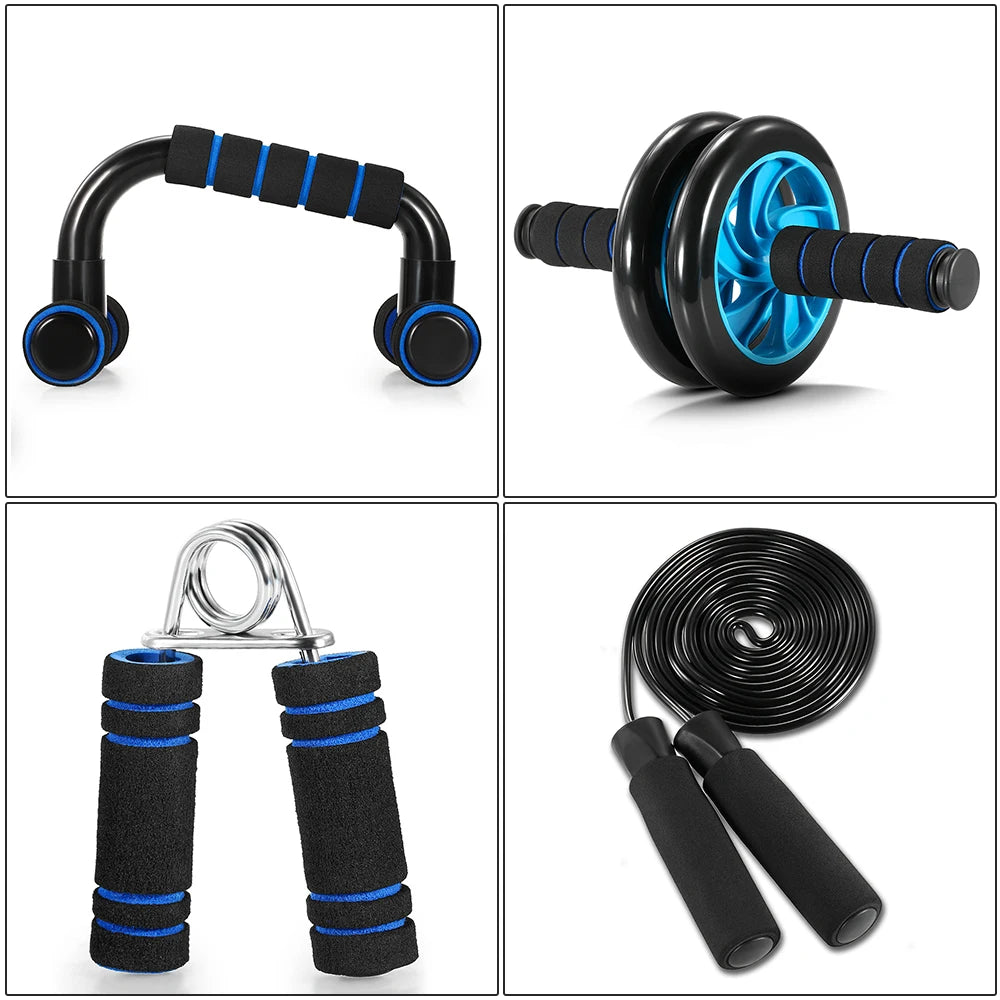 Healthy Abdominal Wheel Fitness Equipment Set for Home Workouts