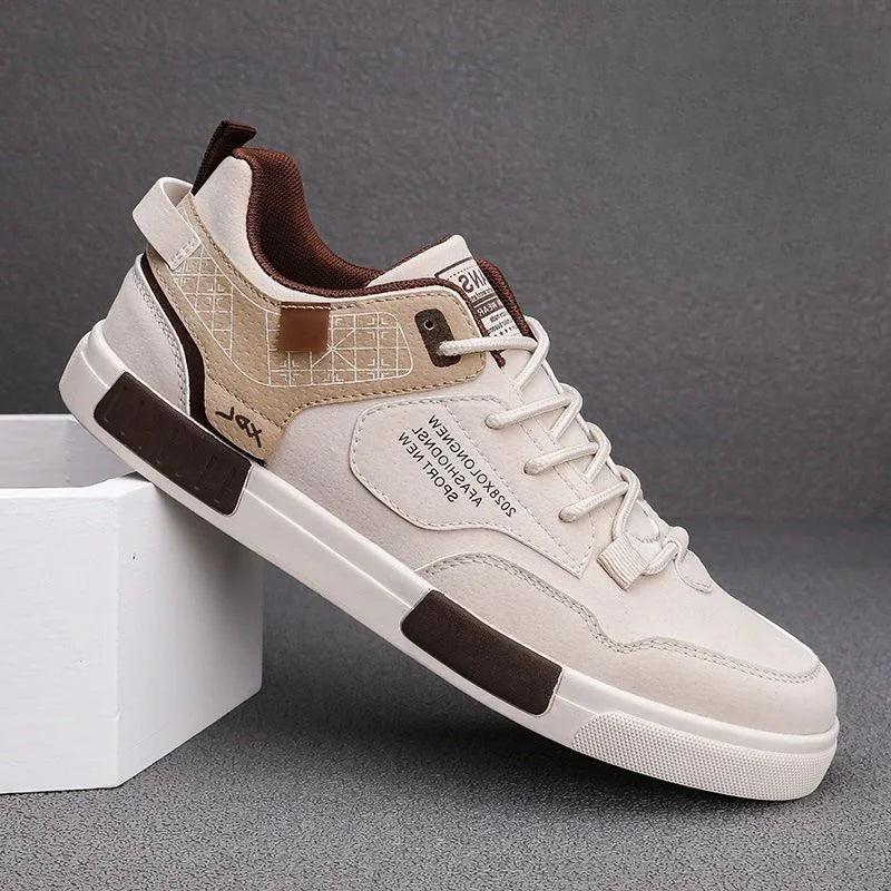 Male Comfortable Non Slip Flat Sneakers Korean Style Leisure Elegant Footwear Work Casual Shoes