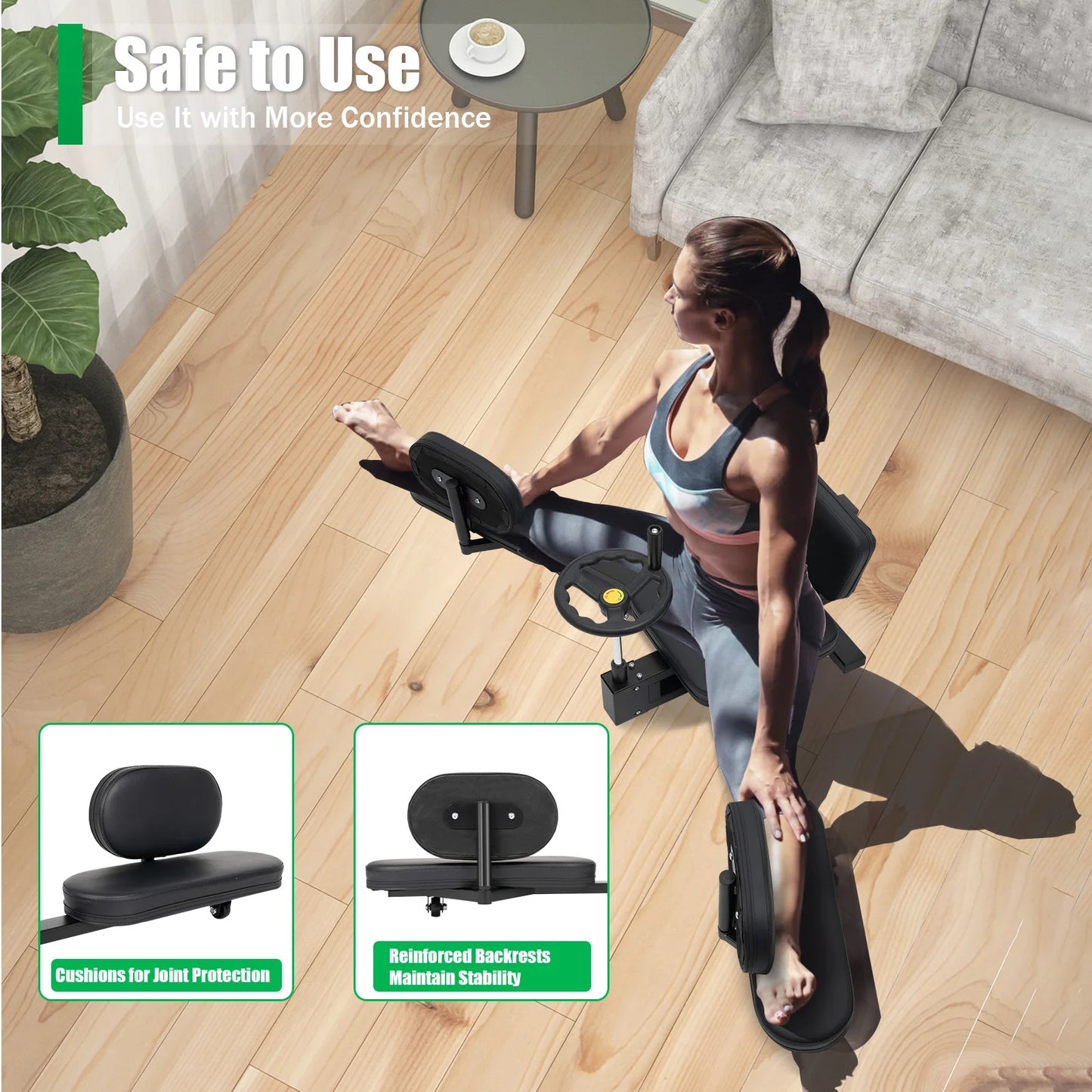 Classified By Exerciser 3 Bar Leg Stretcher Fitness Device