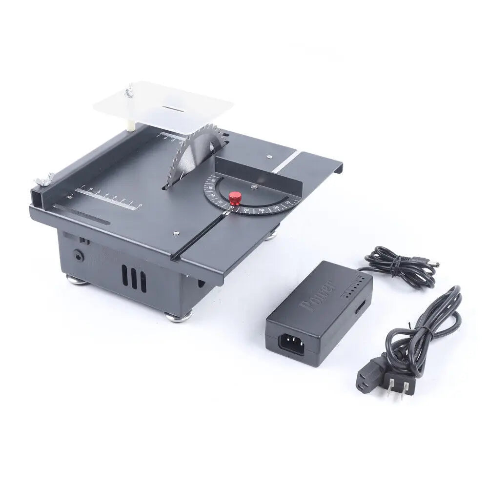 Mini Table Saw Electric Precision Bench Saw Small Woodworking Cutting Tool DIY