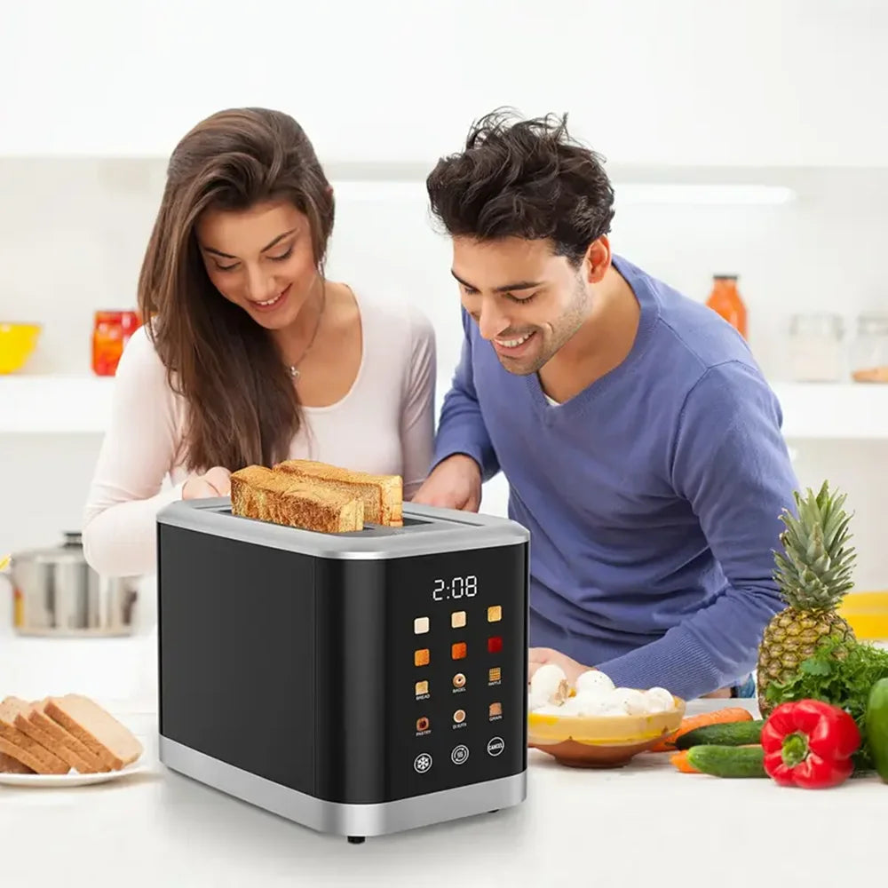 Beinilai Smart Digital Bread Toaster with Touch Screen Display