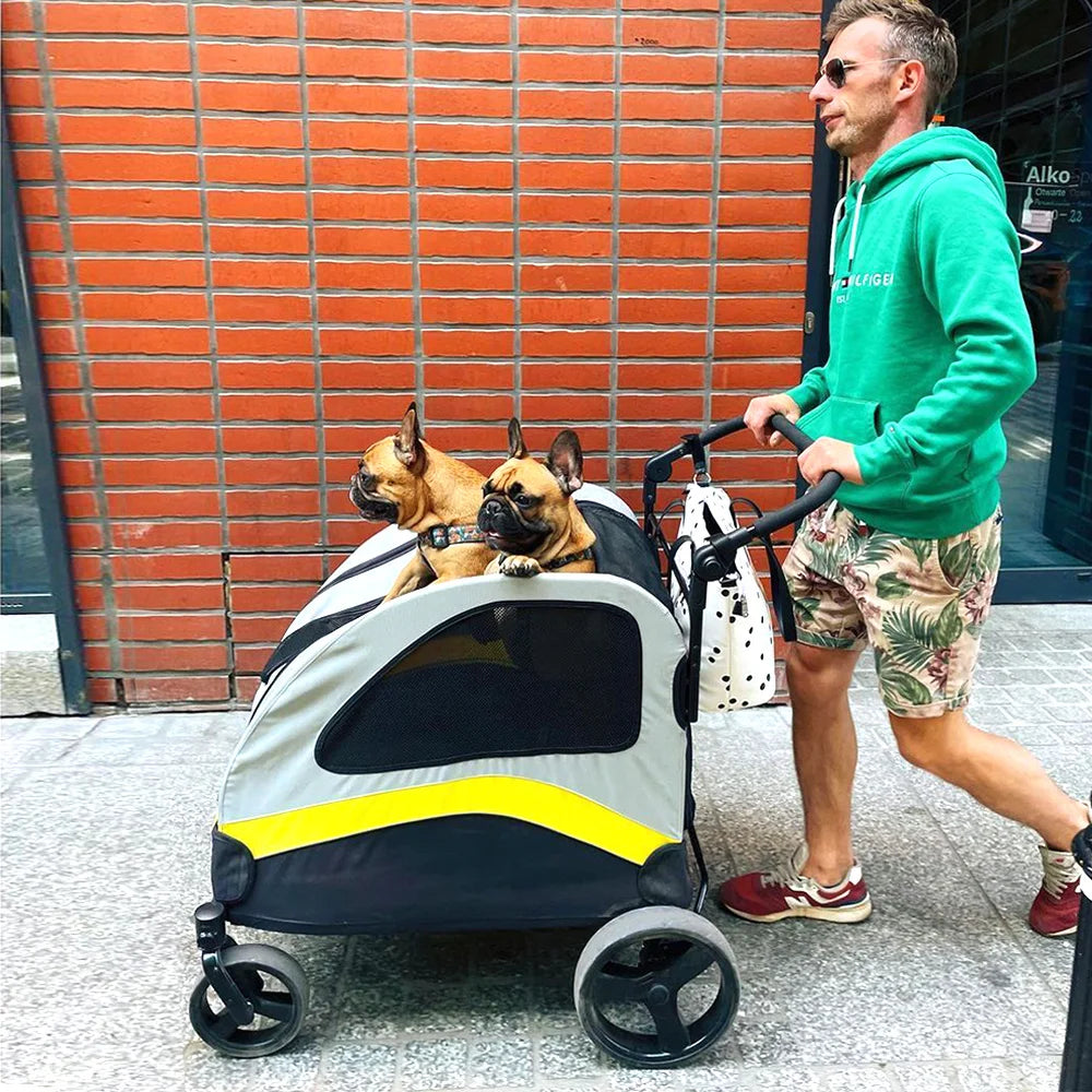 Premium Dog Stroller Pram by Breed for All Dog Sizes