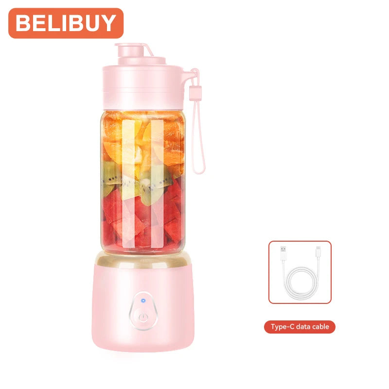 Portable USB Rechargeable Mini Blender For Smoothies