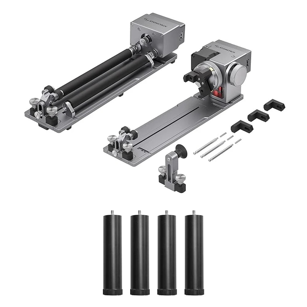 Hign-concerned Chemical Atomstack R8 Rotary Chuck For Laser