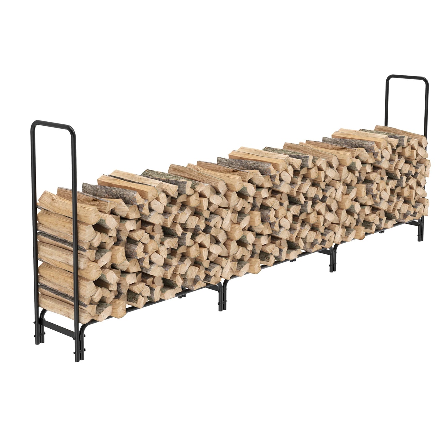 Outdoor Fire Wood Log Rack for Fireplace Heavy Duty