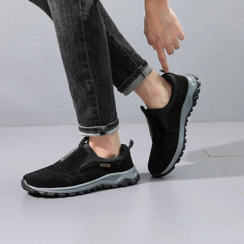 High Quality Indestructible Men's Sneakers Breathable Running Shoes Lightweight Anti Slip Outdoor Casual Footwear