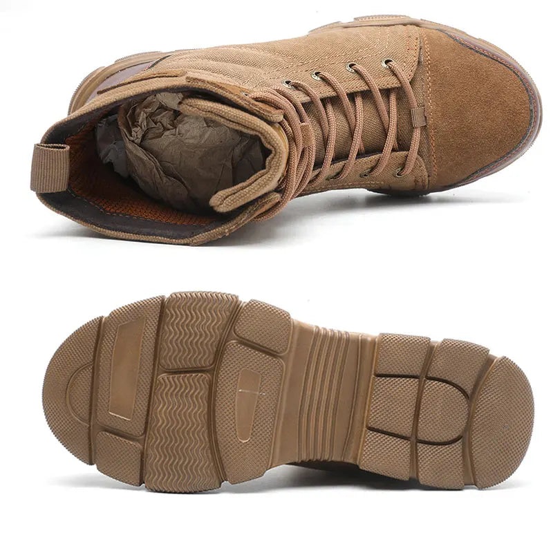Steel Toe Boots for Men Work Boots