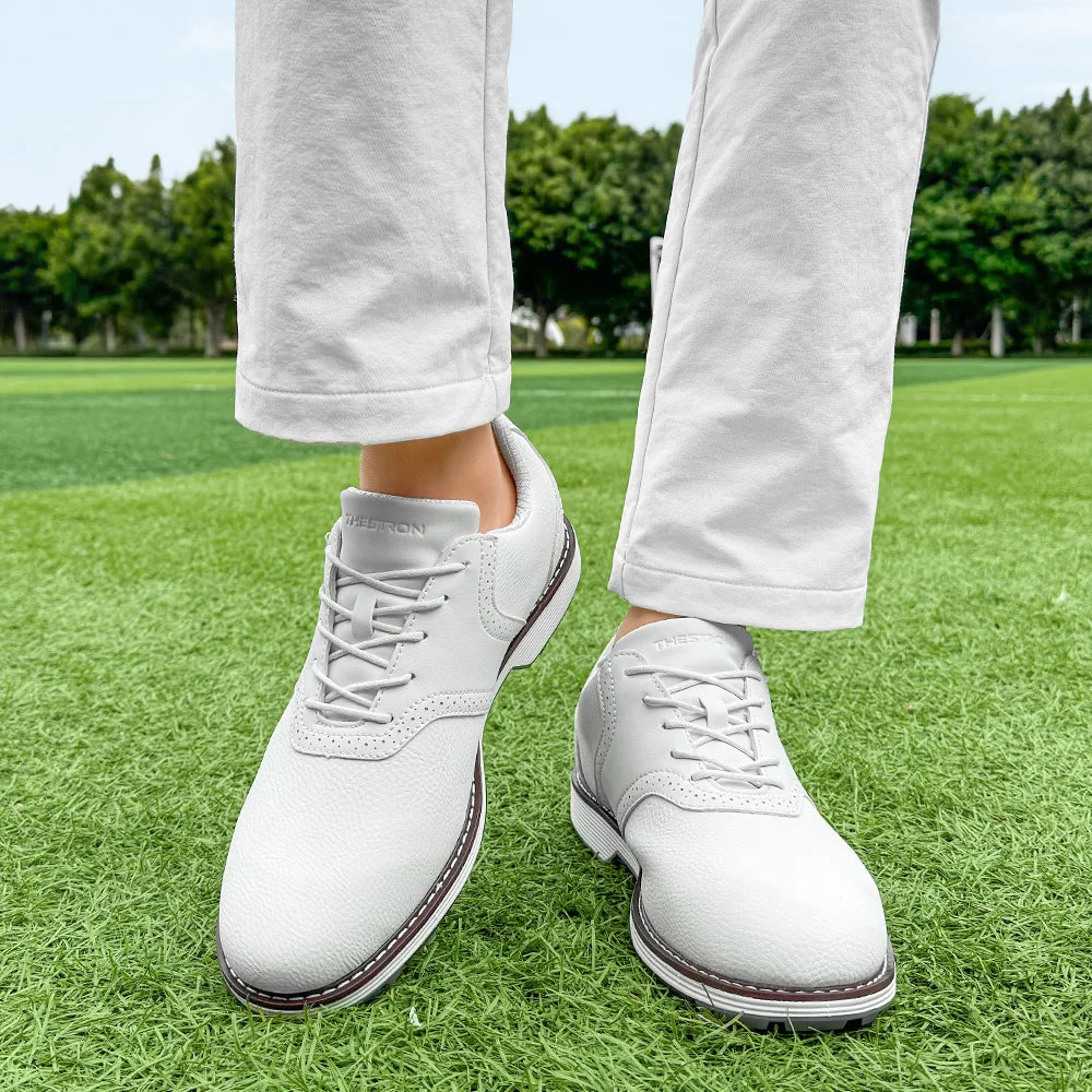 New Spikes Golf Shoes for Men Size 7 to 14 Golf Sneakers and Walking Footwear for Golfers