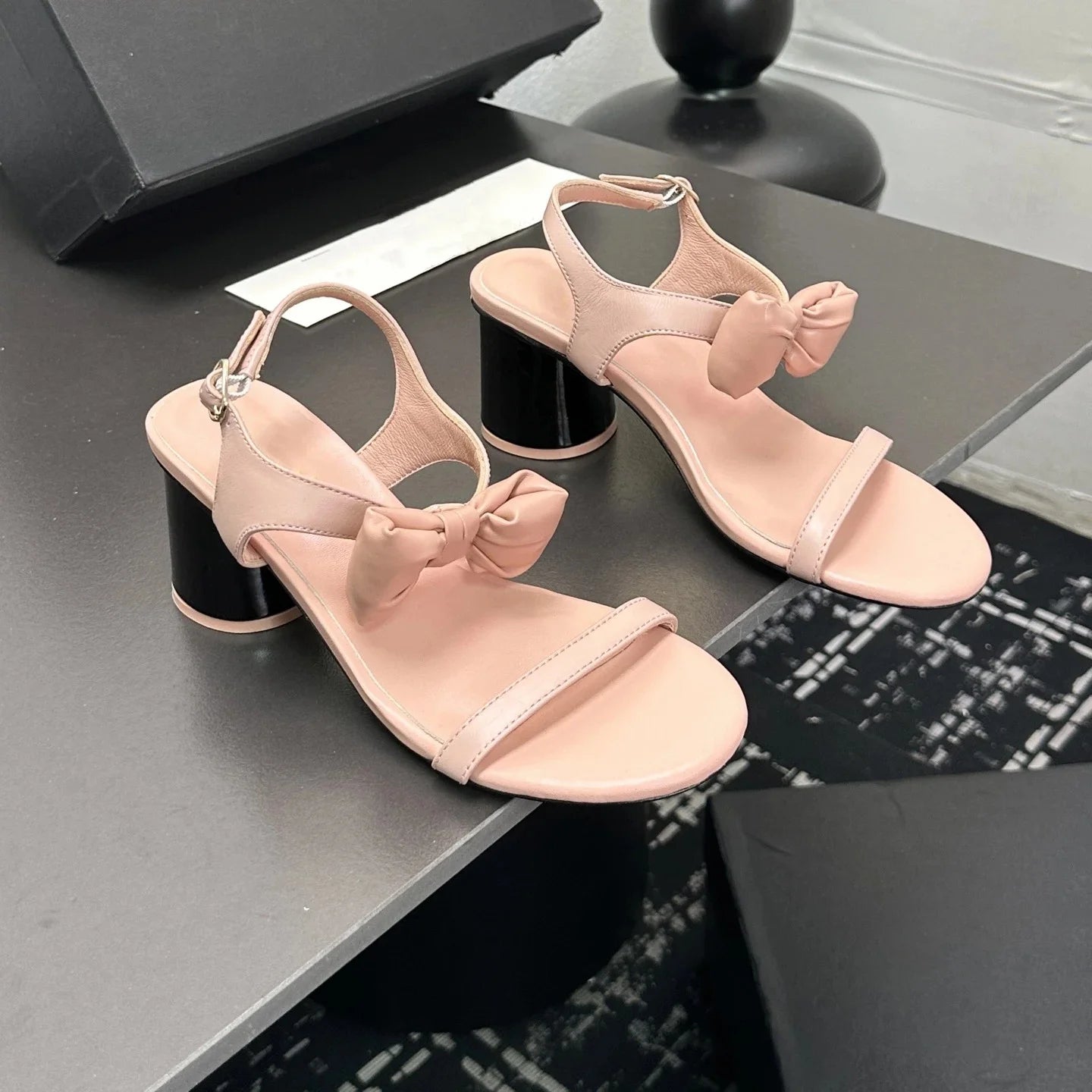New Women's Genuine Leather Sandals with Super High Heels Wedge Flat Platform Pumps Size 35 to 41 Designer Shoes
