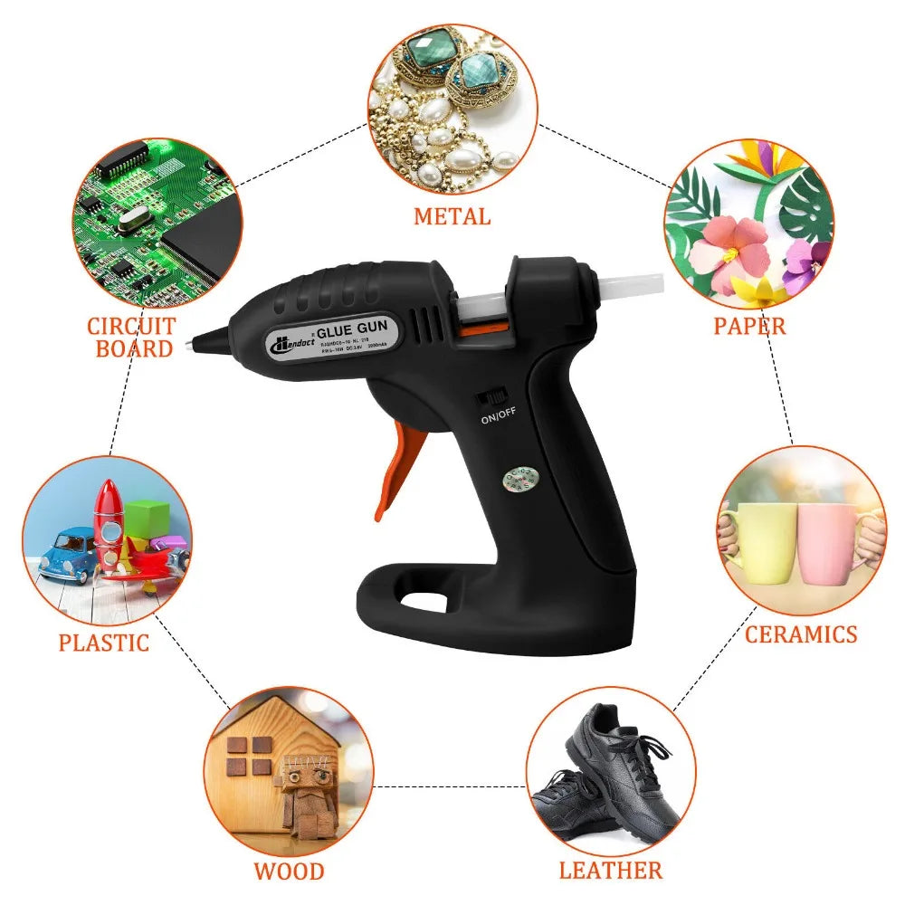 Cordless Hot Melt Glue Gun