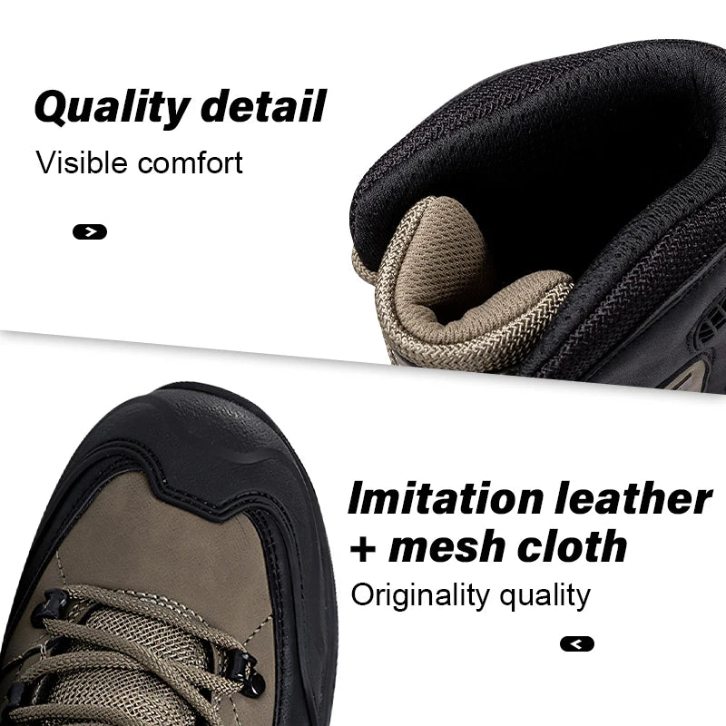 Mens Mountain Climbing Boots For Outdoor Hiking And Style