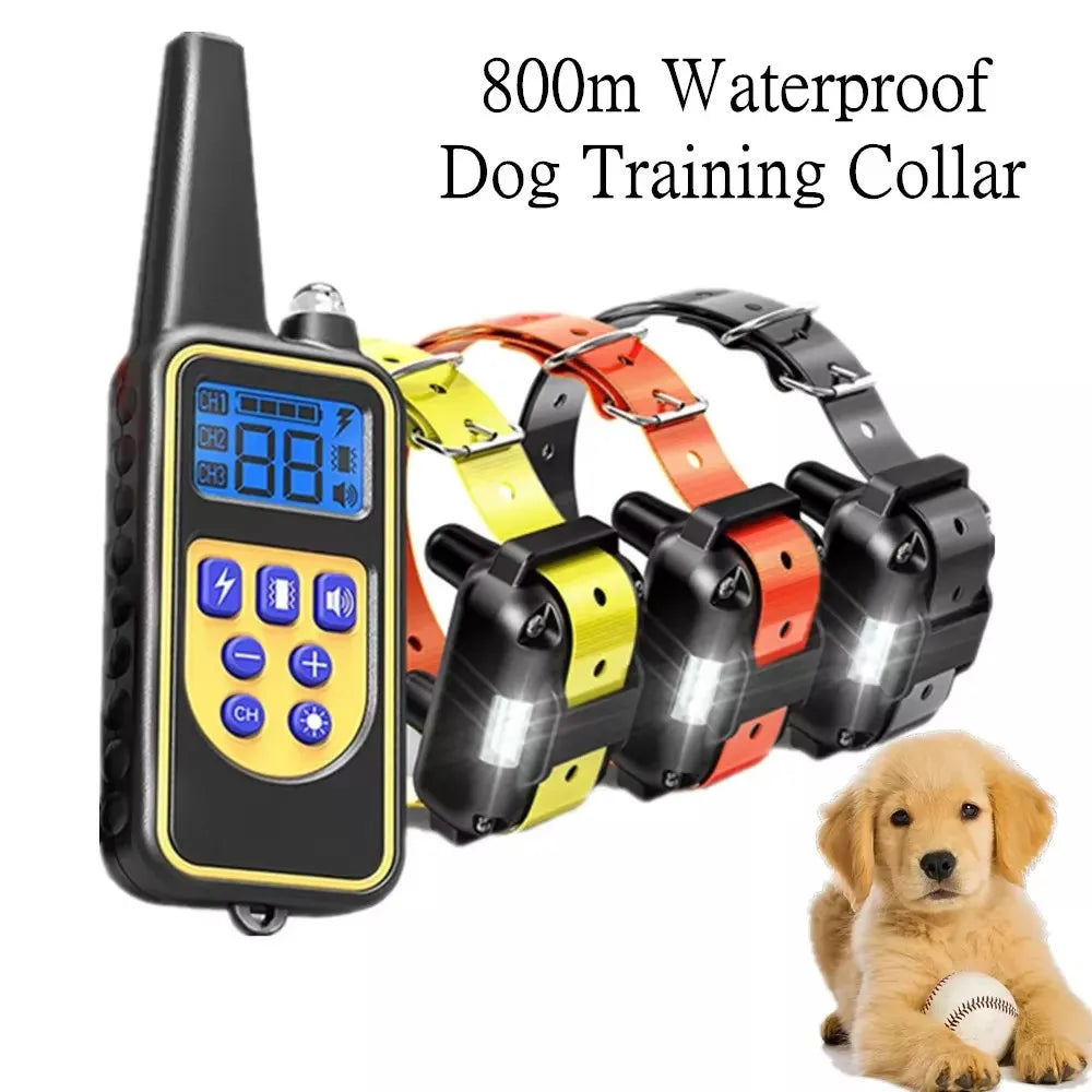 Digital Dog Training Collar with Remote Control and LCD Display