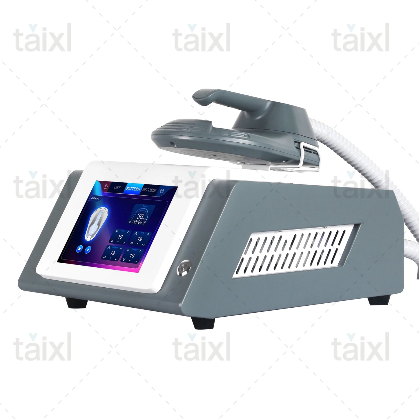 Fat Burning Revolution Taixl Mini Neo RF Single Handle EMS for Electromagnetic Muscle Stimulation and Body Sculpting