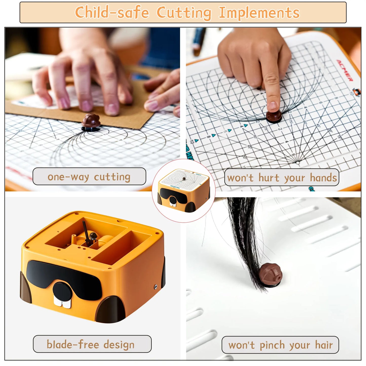 BeaverBot Safe Cardboard Construction Kit For Kids DIY Cutter Cutting Activity Toy