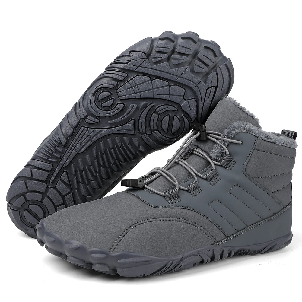 Winter Warm Waterproof Ankle Boots For Running And Trekking