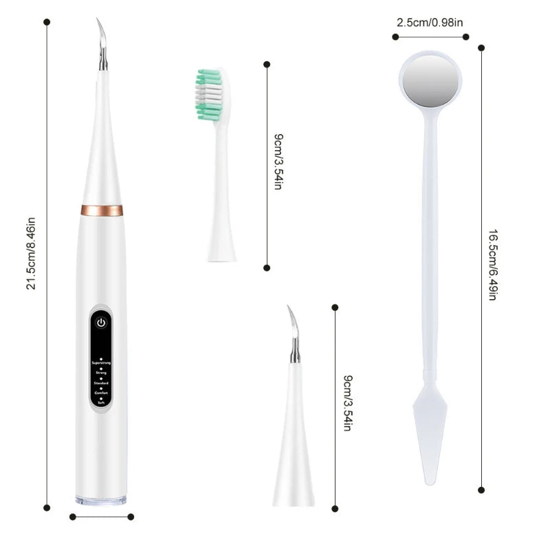 Ultrasonic Dog Dental Cleaner Electric Toothbrush for Plaque Removal