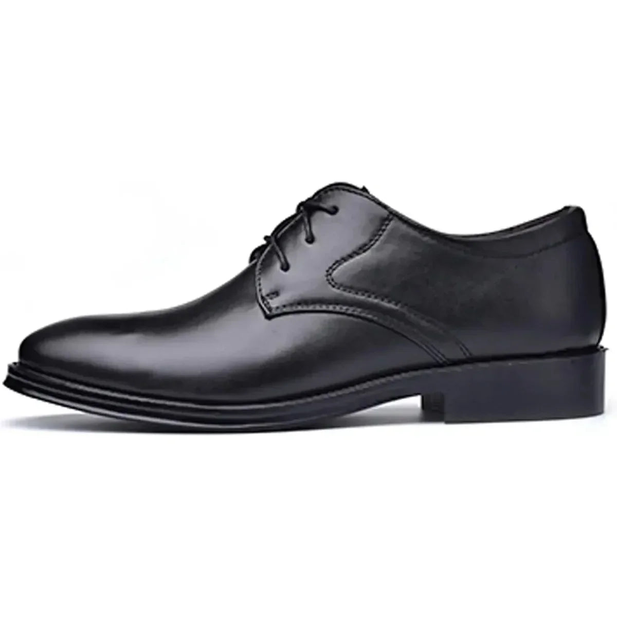 Men's Classic Matte Upper Oxfords Business Formal Leather Lace Up Shoes for Men