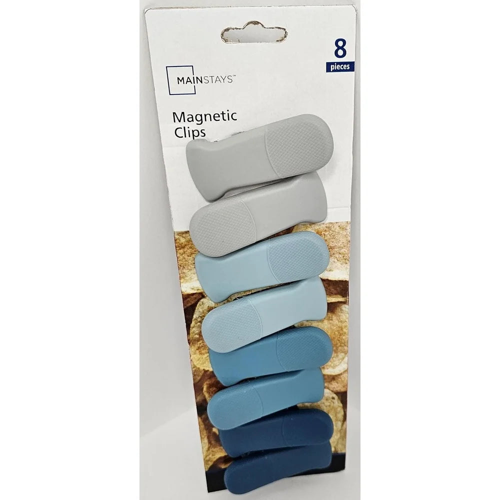 Magnetic Bag Clips Set for Kitchen and Office Organization