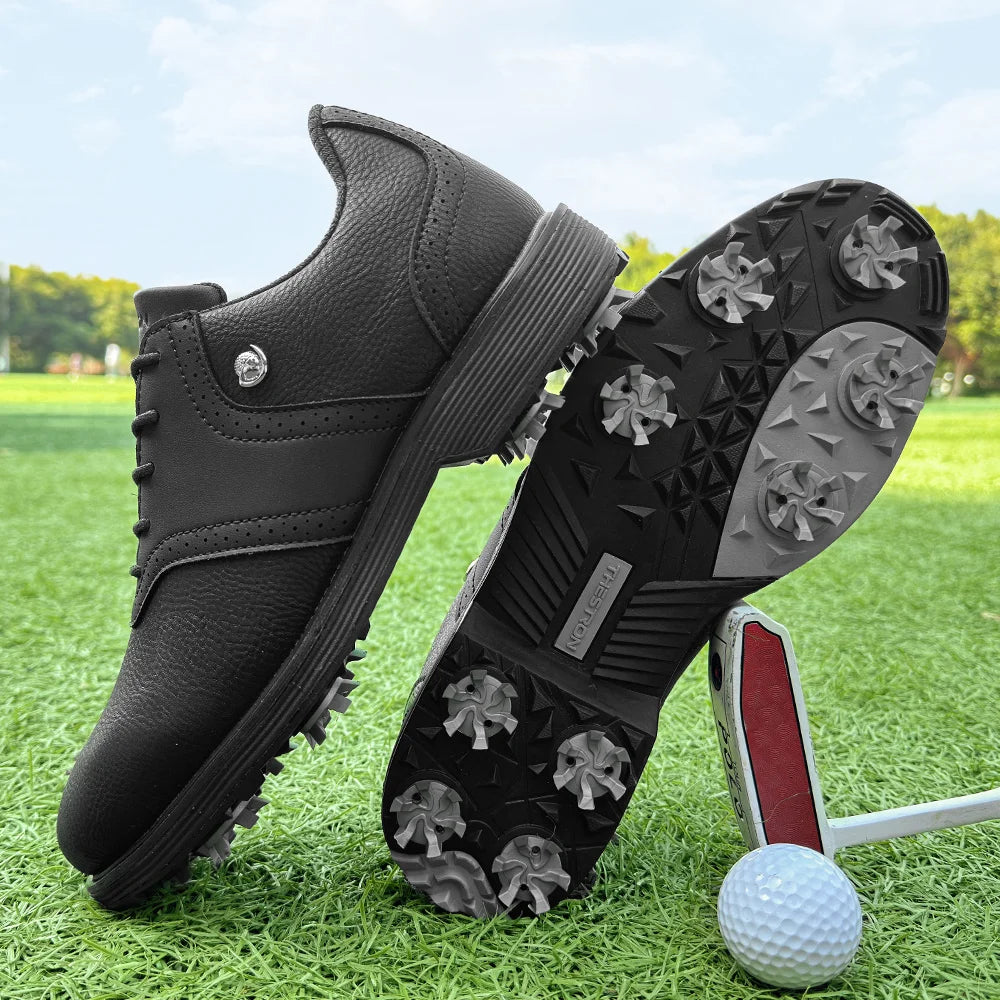 New Spikes Golf Shoes for Men Size 7 to 14 Golf Sneakers and Walking Footwear for Golfers