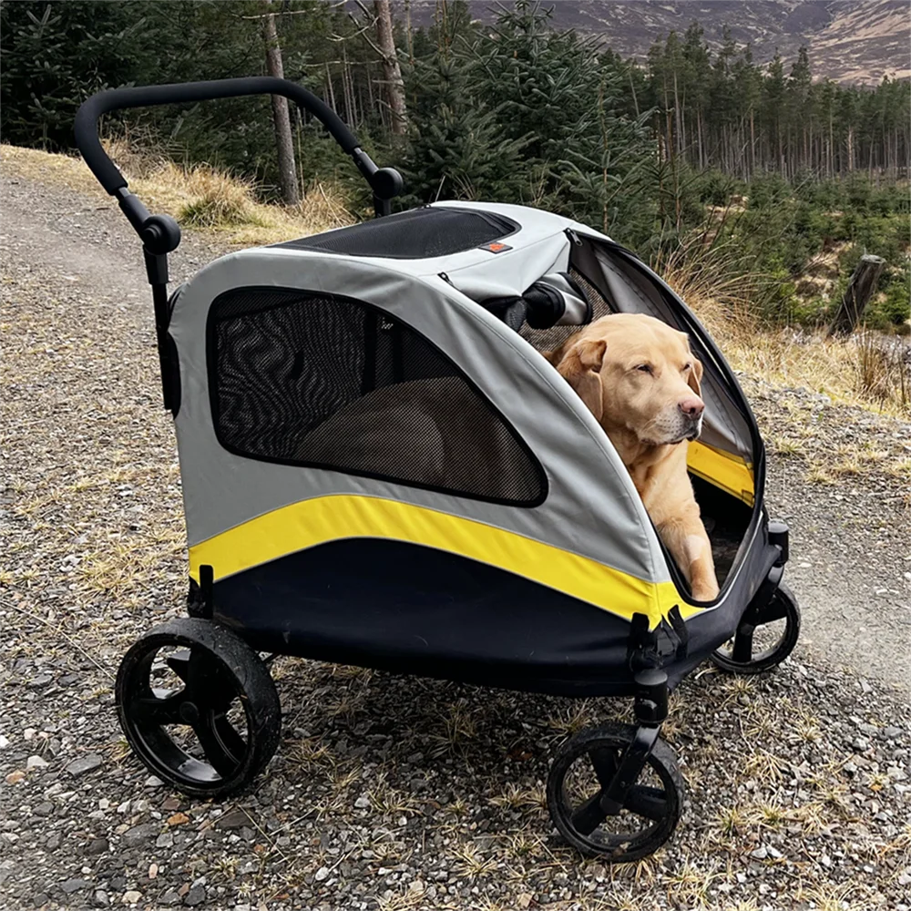Premium Dog Stroller Pram by Breed for All Dog Sizes