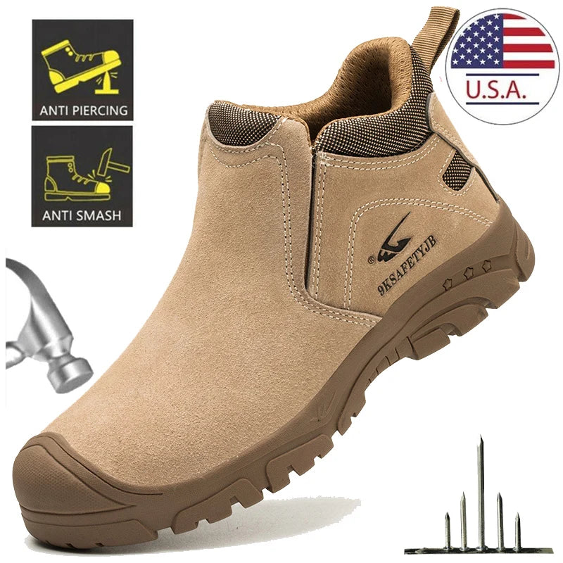 Insulation Men Work Boots Puncture Proof Safety Shoes Composite Toe Welder Protective Shoes Indestructible Sneakers