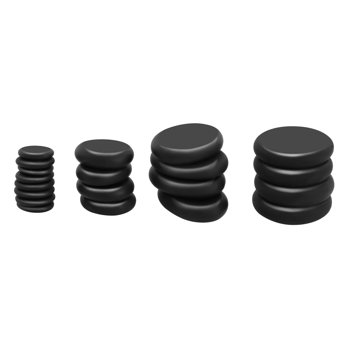 Basalt Massage Stones Heater Box Set for Muscle Relaxation Stress and Tension Relief