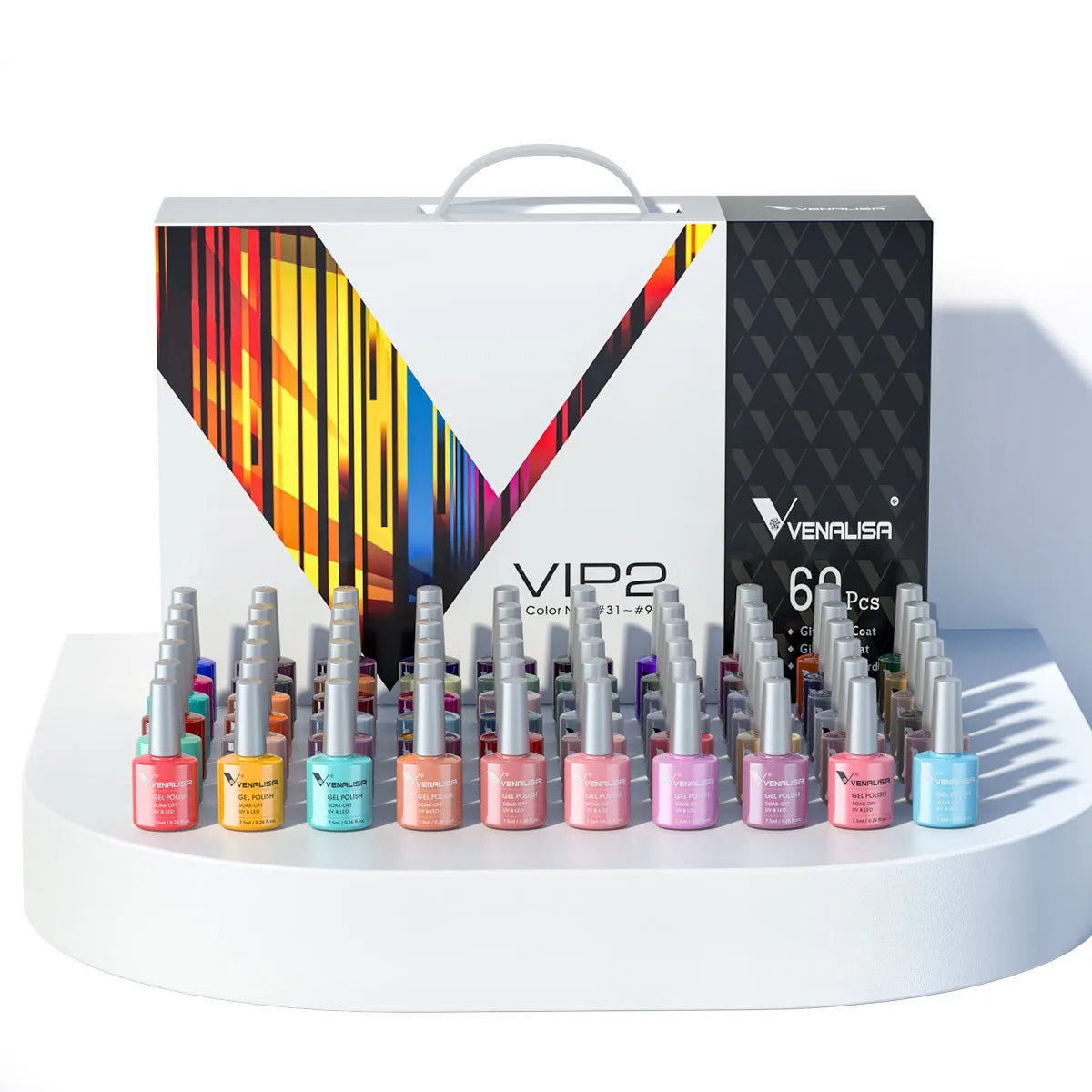 Venalisa VIP5 Kit Nail Gel Polish Hema Free Full Coverage 36 Color Gel Pigment Professional Nail Art Long Lasting Gel Varnish
