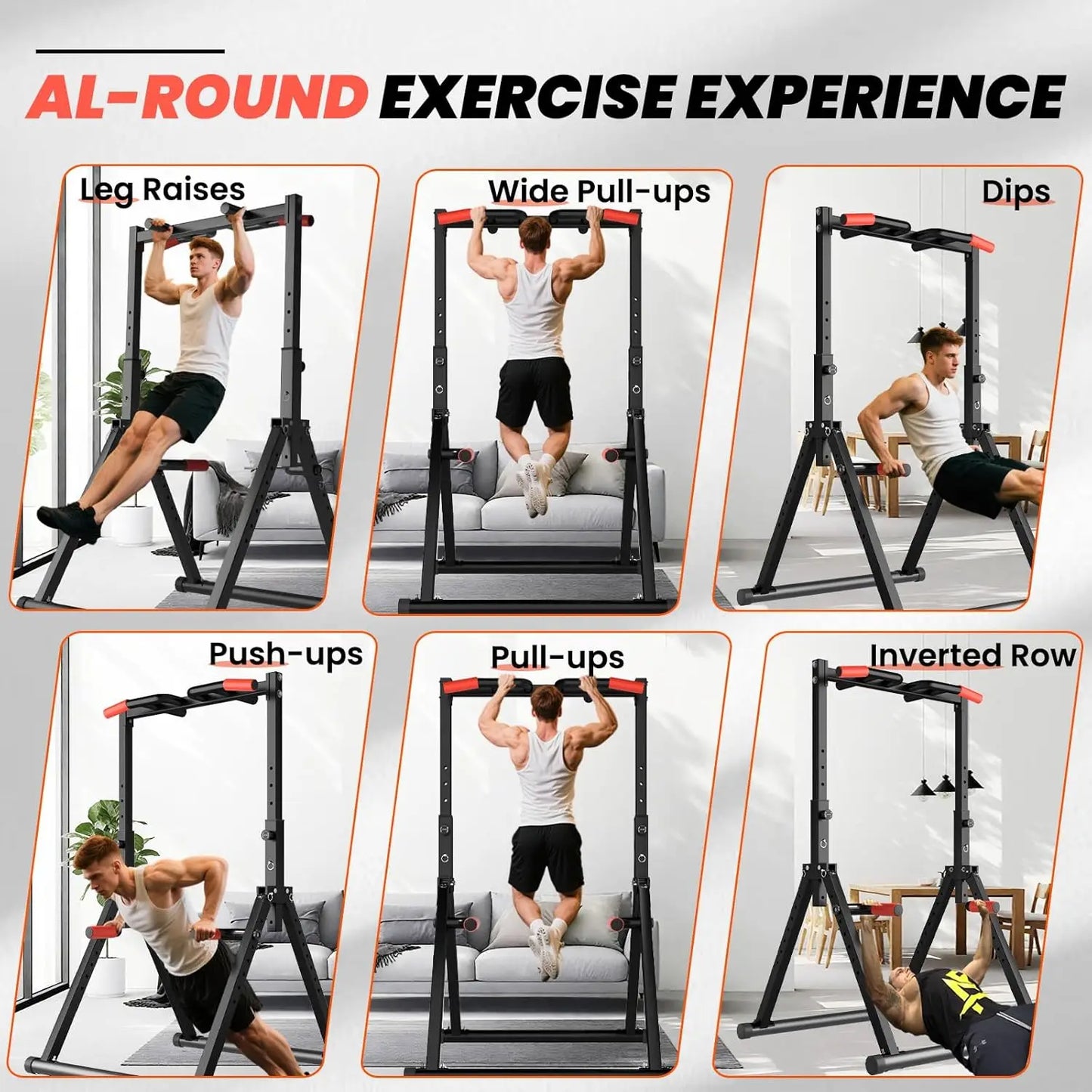 Classified By Exerciser Foldable Power Tower Pull Up Bar
