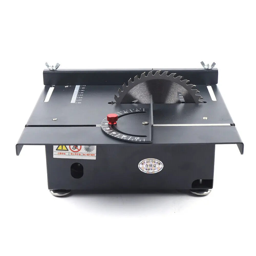 Mini Table Saw Electric Precision Bench Saw Small Woodworking Cutting Tool DIY