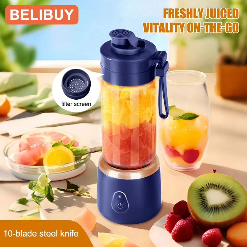 Portable USB Rechargeable Mini Blender For Smoothies