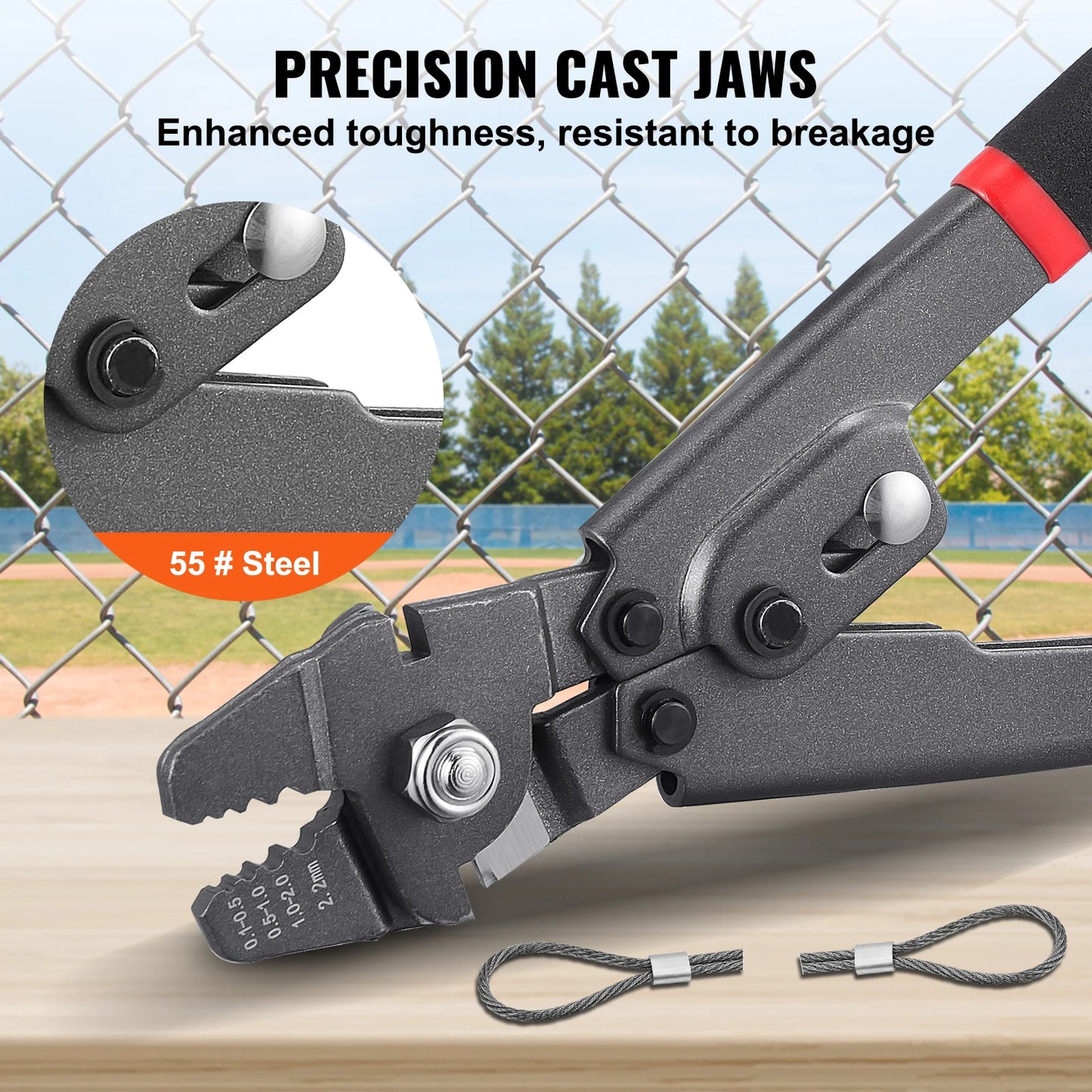 SucceBuy Multifunctional Crimping Tool and Cable Cutter Kit