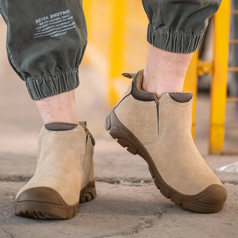 Insulation Men Work Boots Puncture Proof Safety Shoes Composite Toe Welder Protective Shoes Indestructible Sneakers