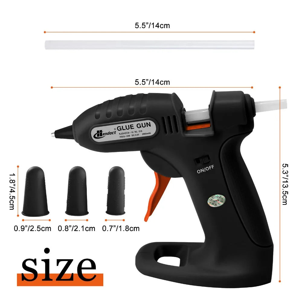 Cordless Hot Melt Glue Gun