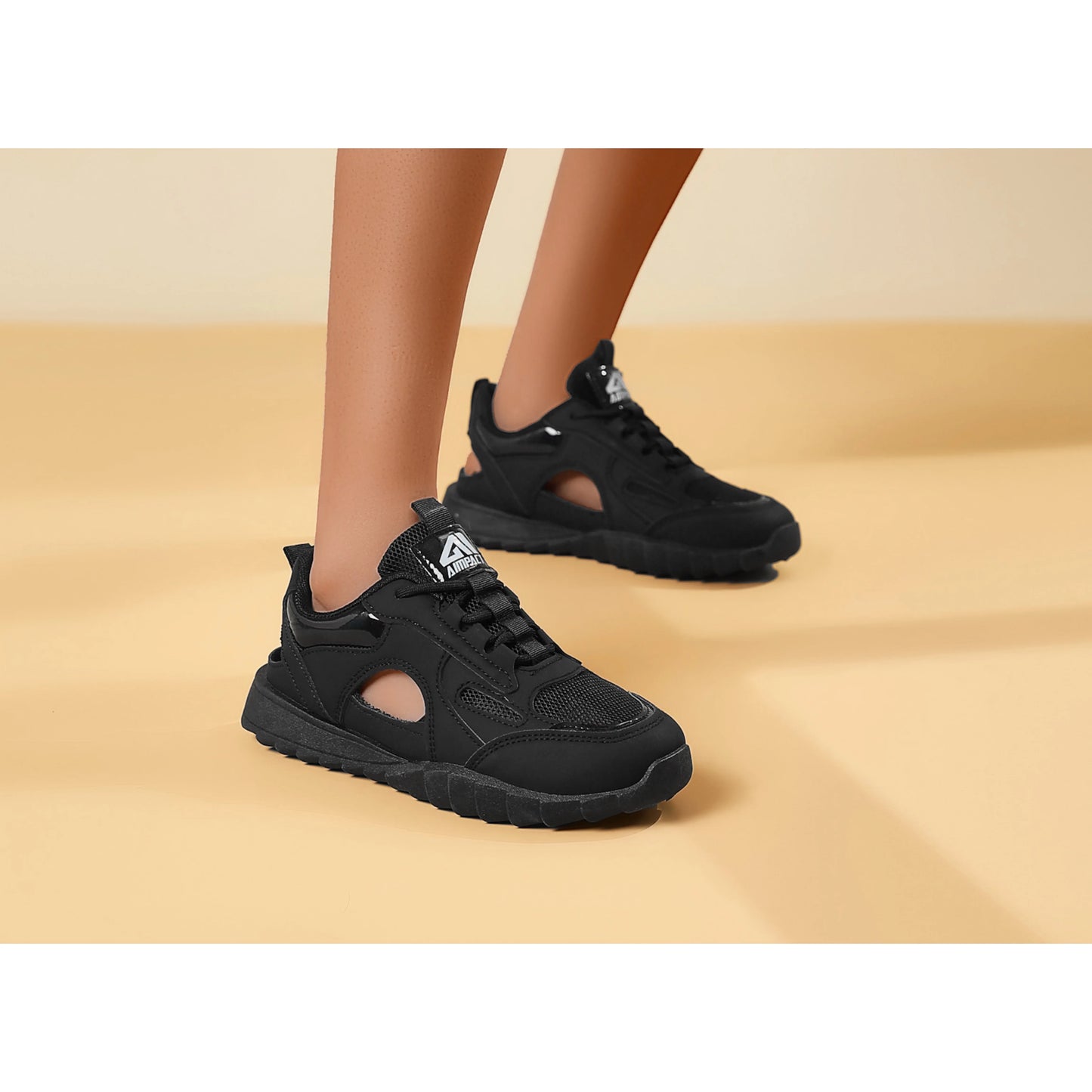 Womens Breathable Thick Sole Casual Sneakers Durable Outdoor Running Walking Shoes Fashion Design for Gym and Daily Wear