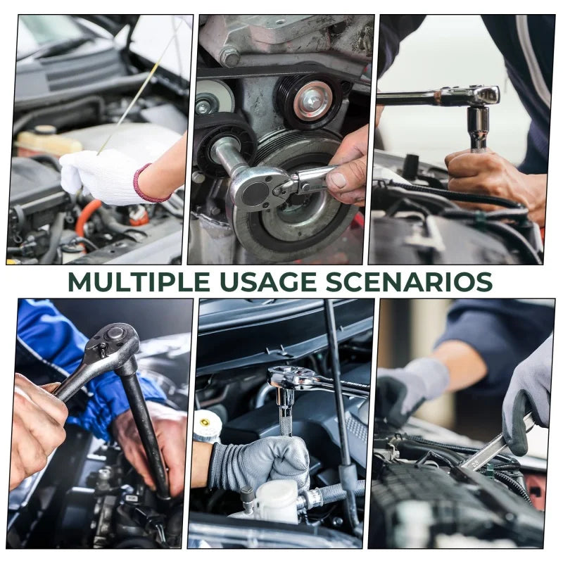 Versatile 53 Piece Air Tool Kit for Automotive and Home Repair