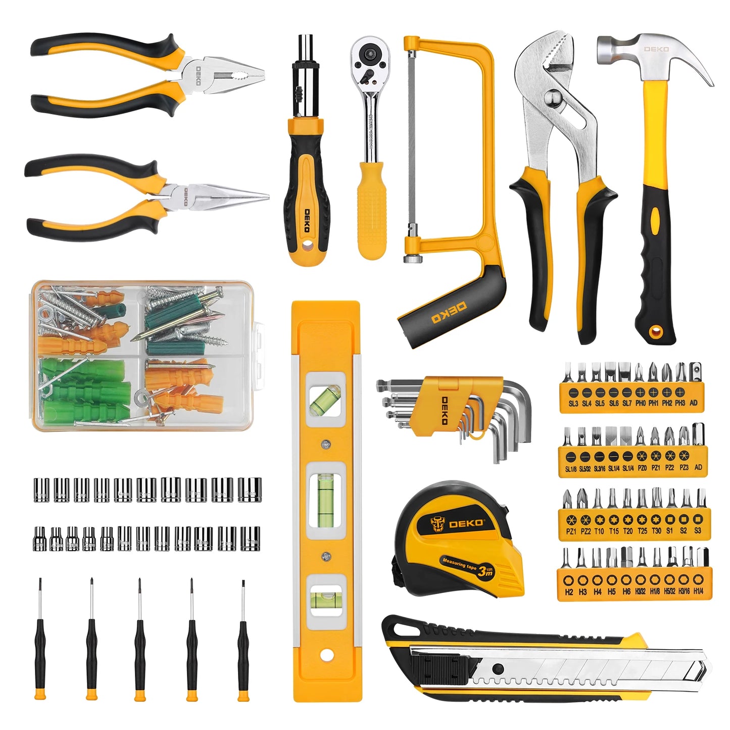 228 Pcs Socket Wrench Auto Repair Tool