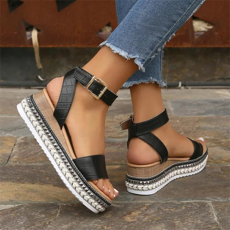 Womens Platform Sandals by Brand High Quality Casual Footwear