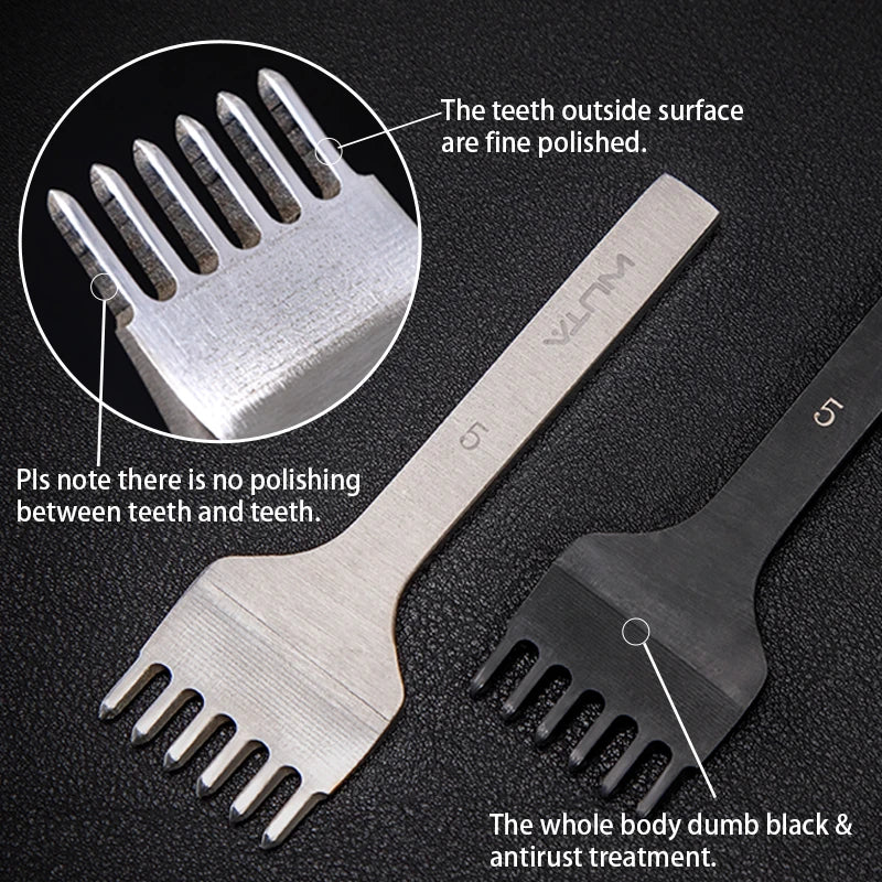 WUTA Basic Leather Chisel Tool for Crafting and Stitching