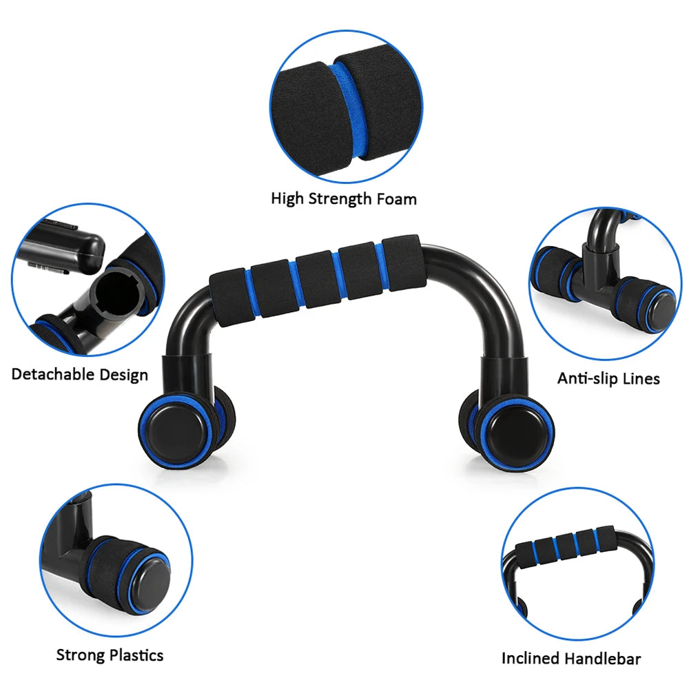 Healthy Abdominal Wheel Fitness Equipment Set for Home Workouts