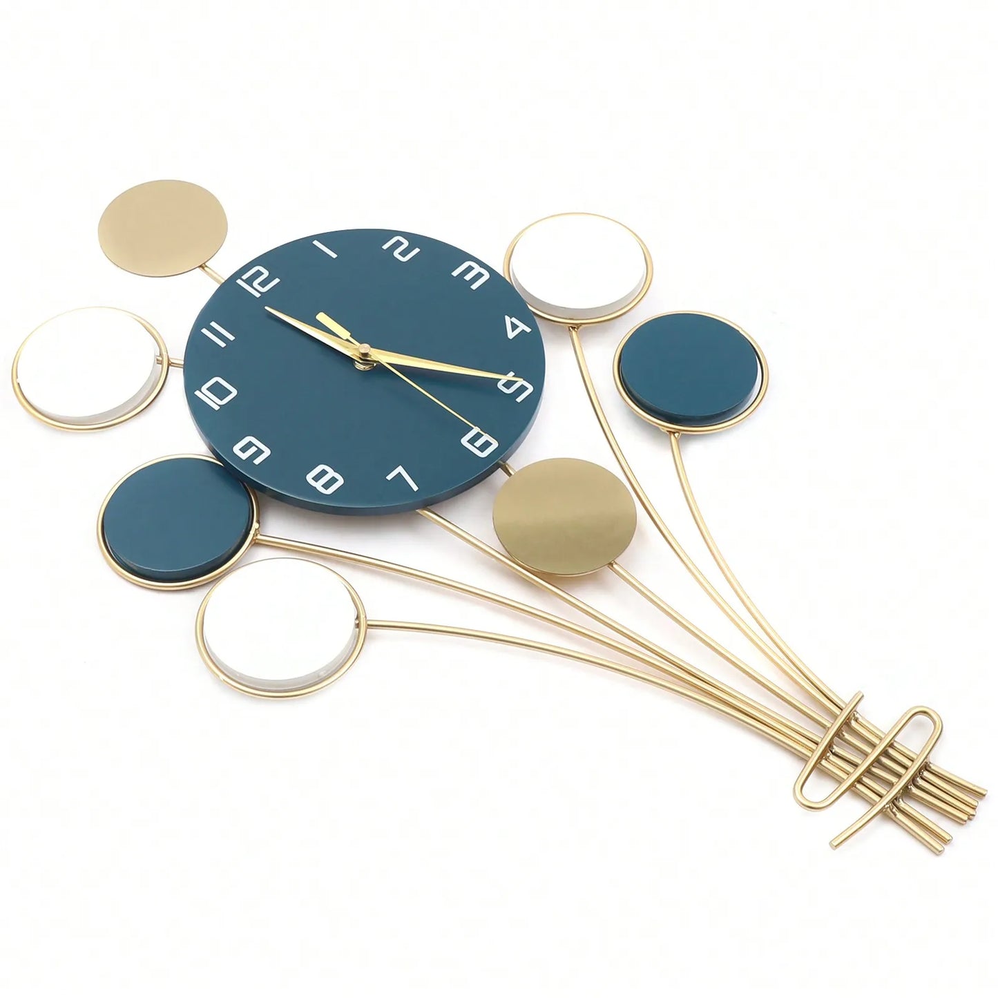 Large Wall Clock Hot Air Balloon Decor