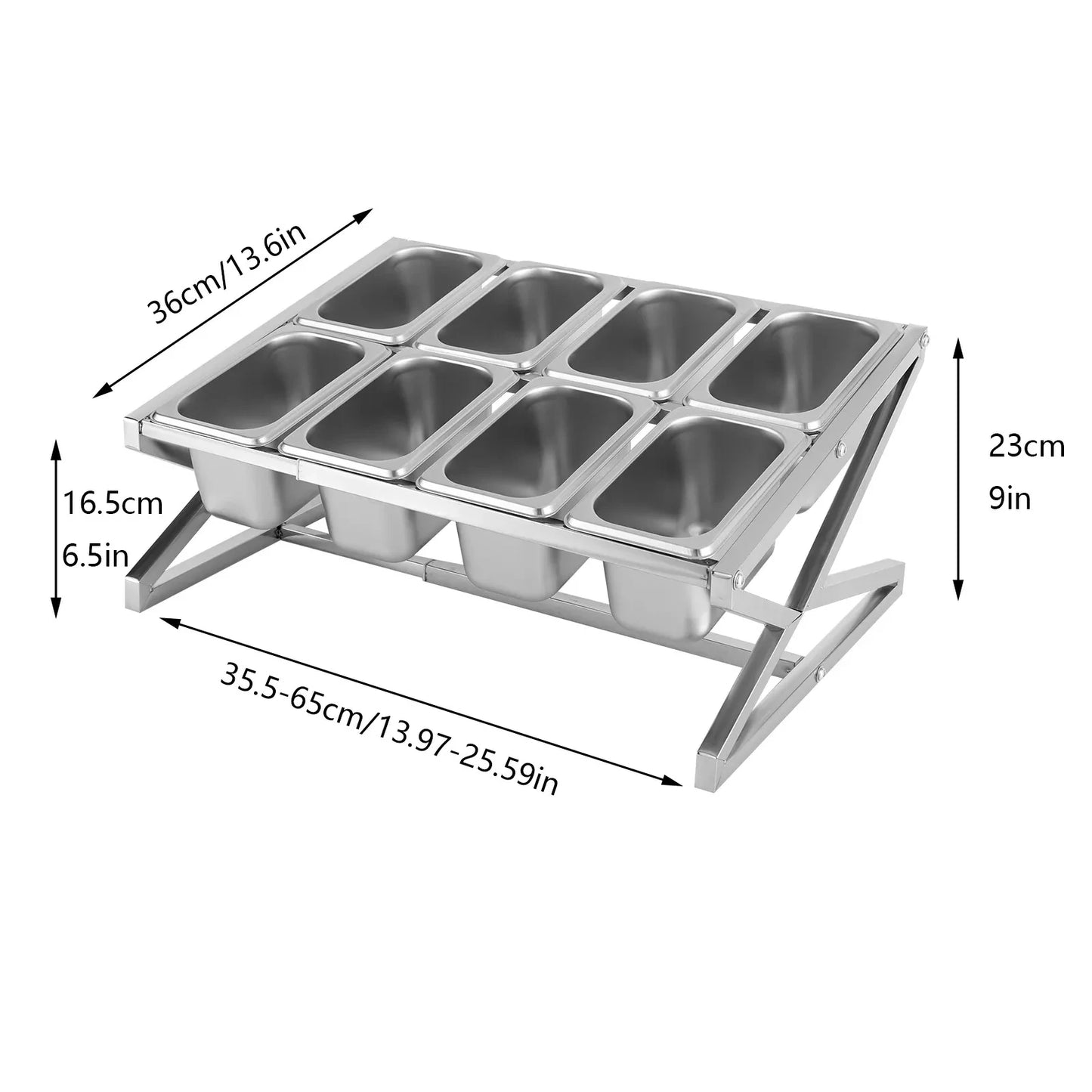 Spice Rack Stainless Steel