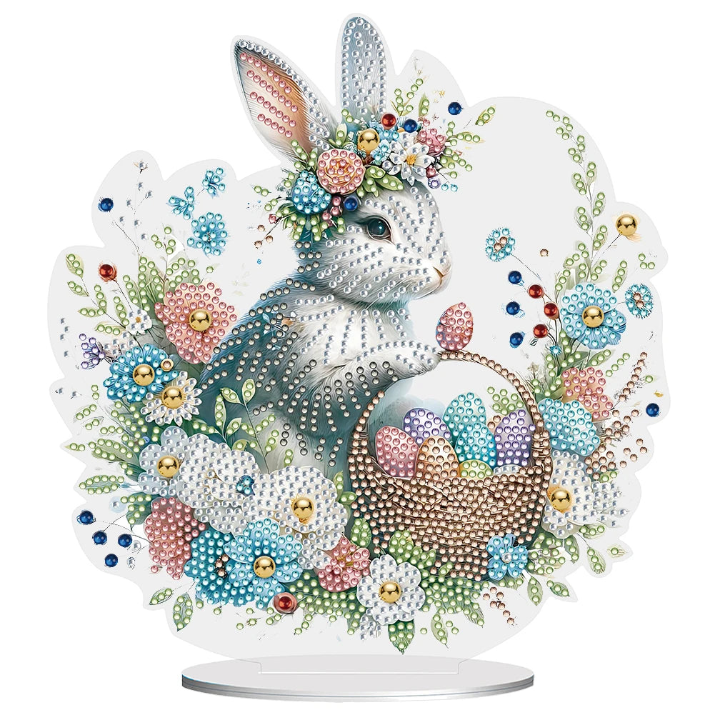 Easter Themed 5D Diamond Art Kit for Creative Tabletop Decor