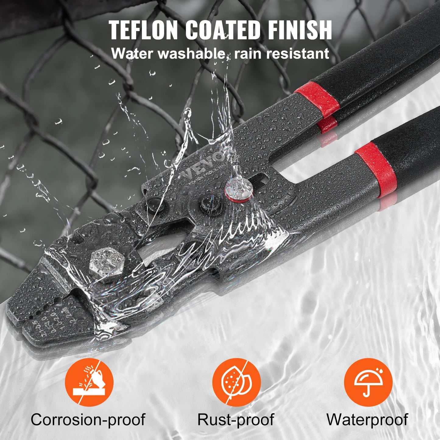 SucceBuy Multifunctional Crimping Tool and Cable Cutter Kit